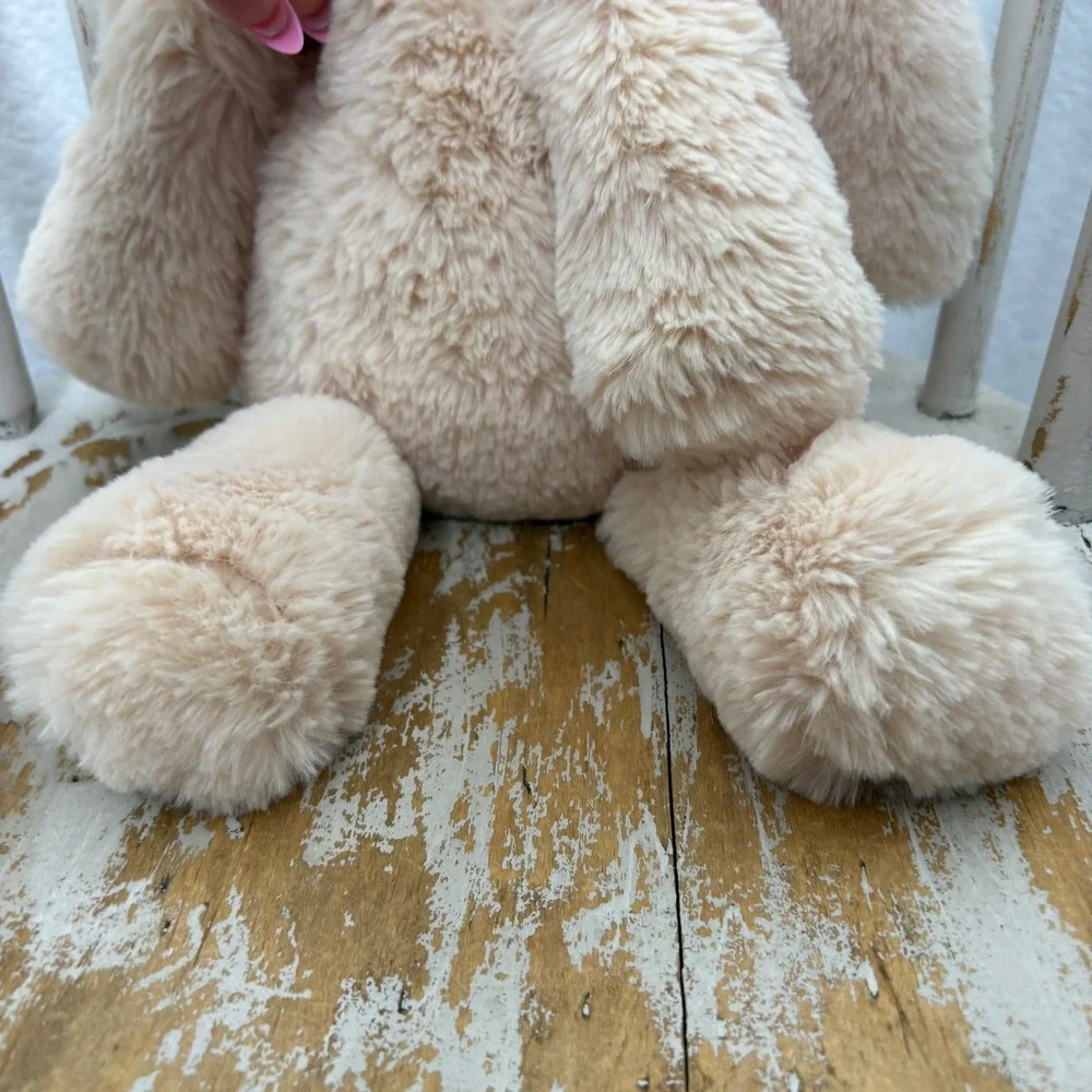 Jellycat London Bashful Bunny Cream Beige Plush Stuffed Animal Long Ear Rabbit